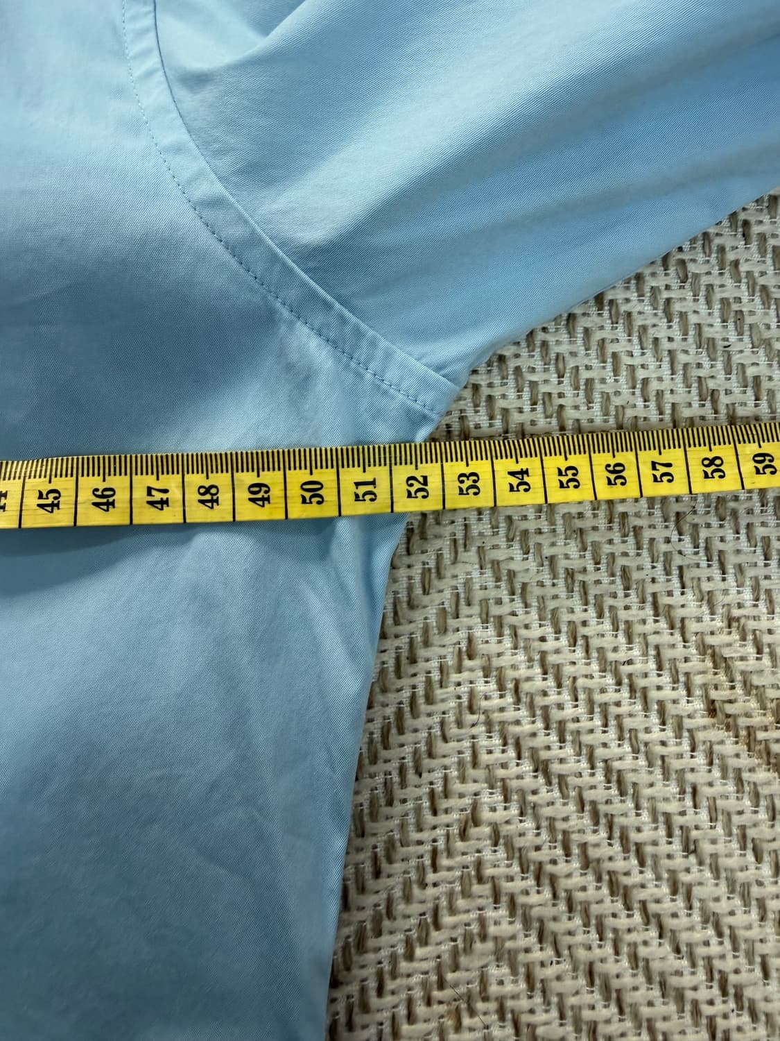 정품) theory 띠어리 여성 루즈핏 하늘색 남방 XS 상품이미지8