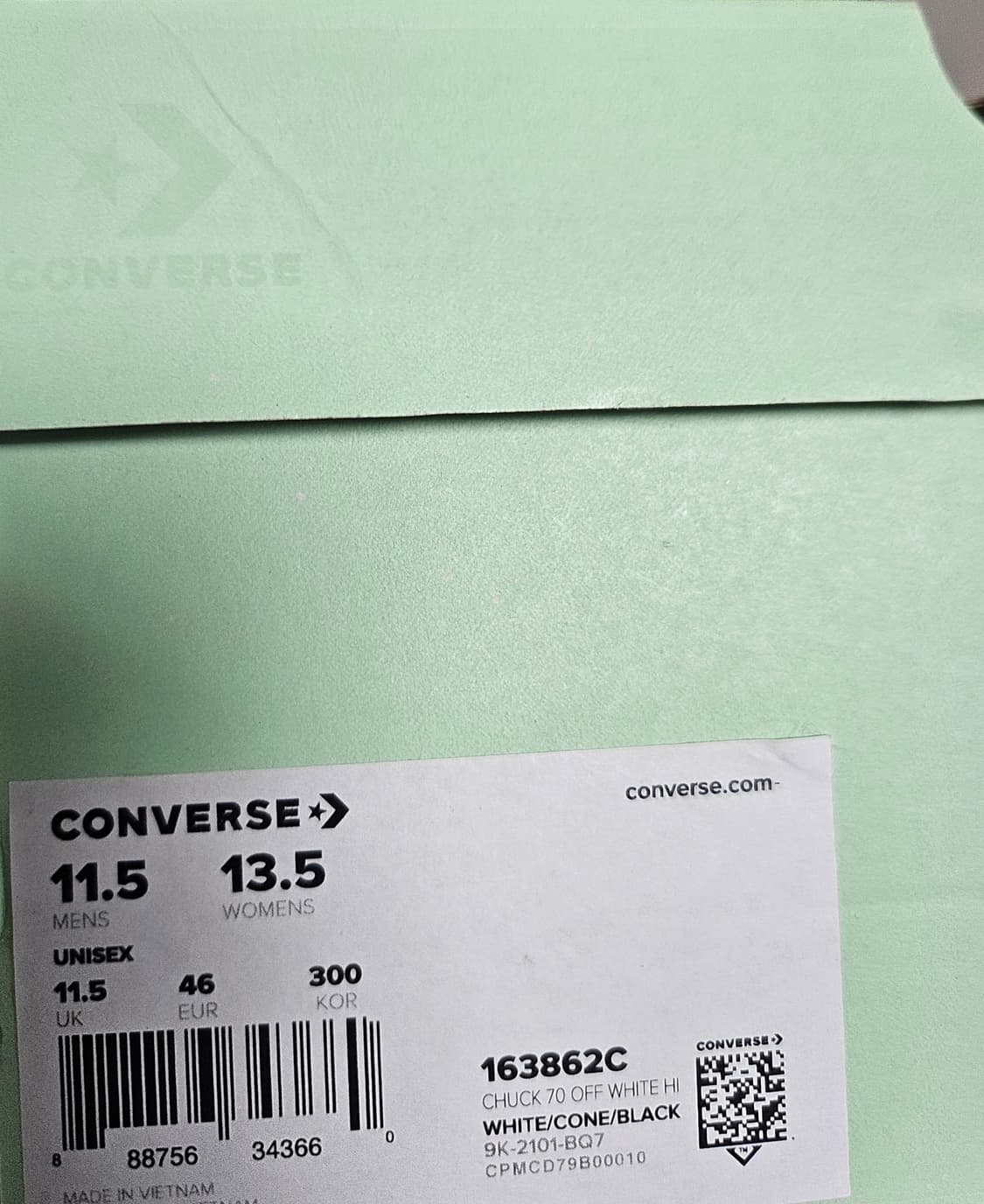 오프화이트 컨버스 (300) 정품 상품이미지5