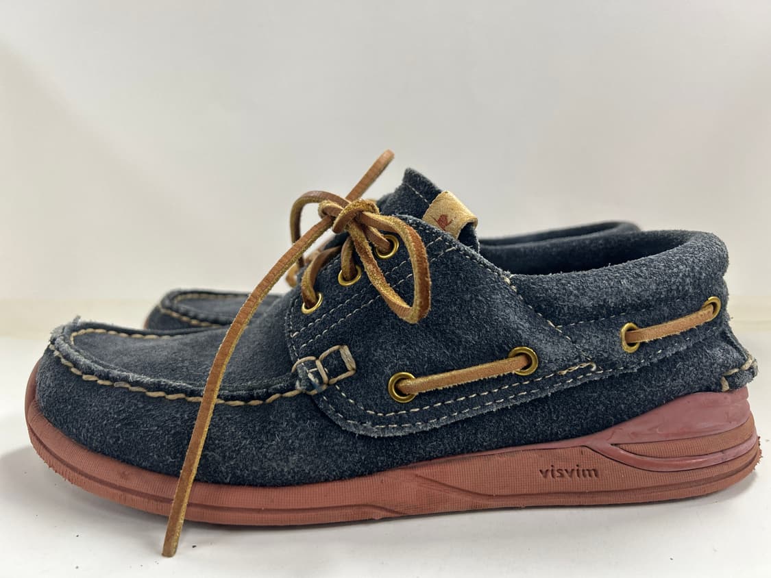 VISVIM 비즈빔 네이비 아메리카나덱 포크 슈즈 9 상품이미지4