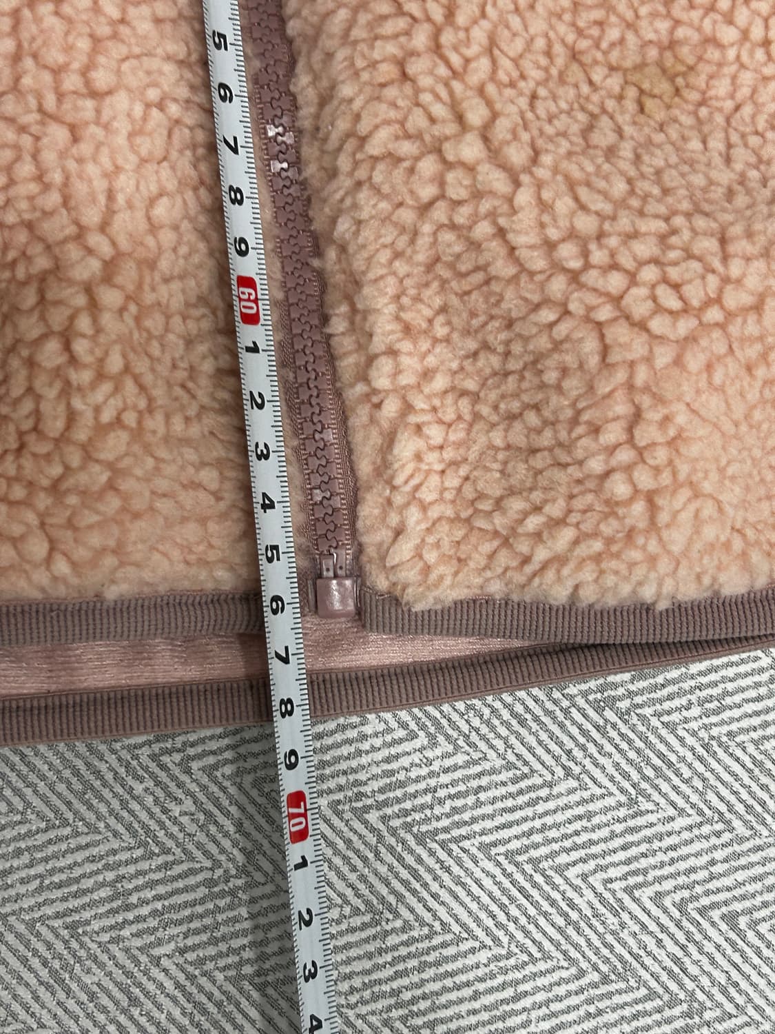컬럼비아 뽀글이 후리스 핑크 후드집업자켓 M 상품이미지9