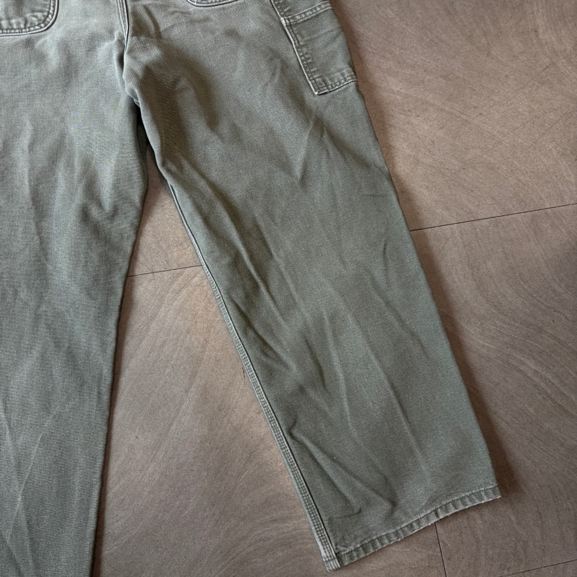 칼하트 오리지널 모스 그린 카펜터 팬츠 바지 상품이미지4