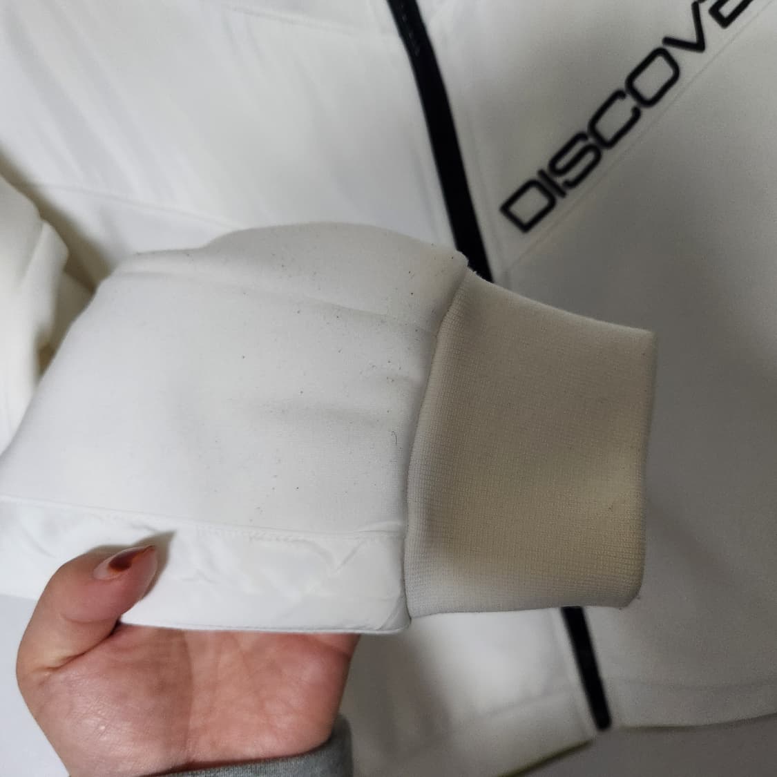 디스커버리 안감털 후드 집업 남100 상품이미지4