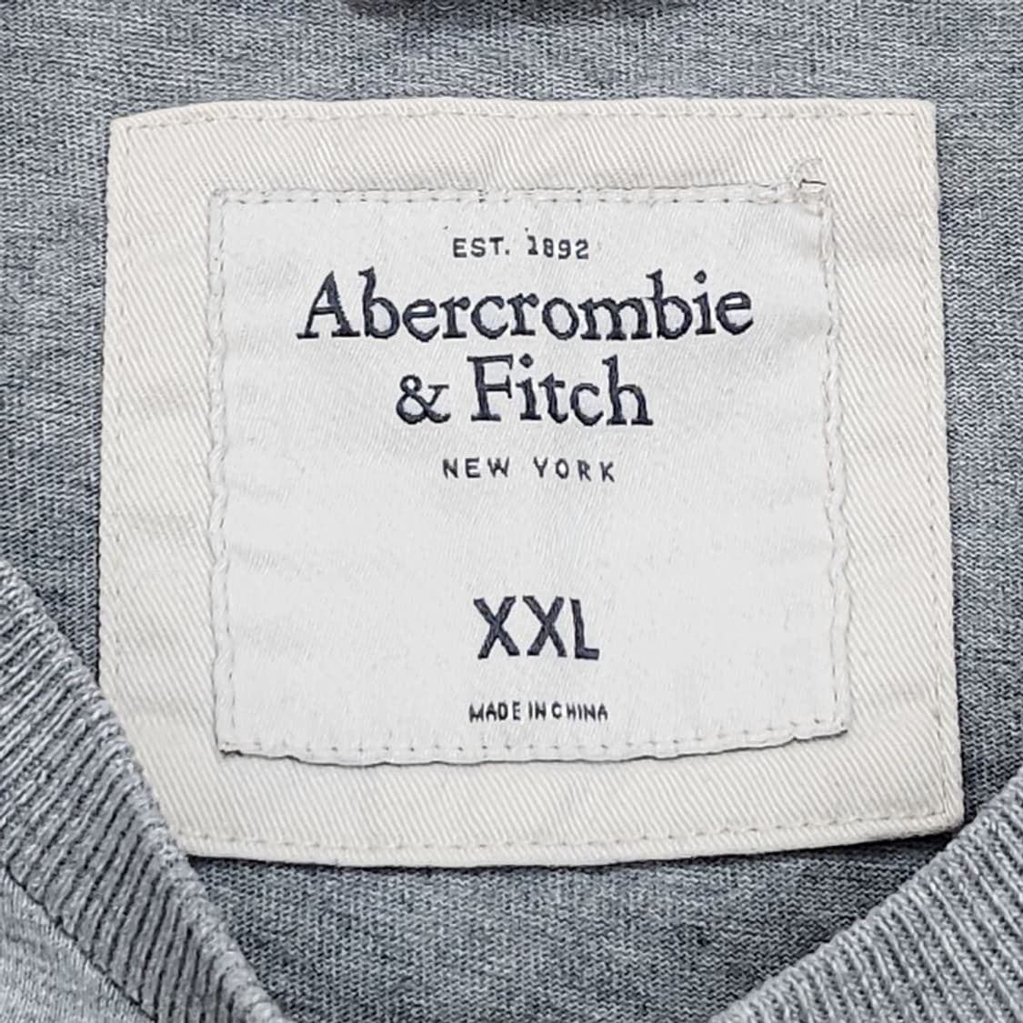 ABERCROMBIE & FITCH 그레이 롱슬리브 XXL 상품이미지5