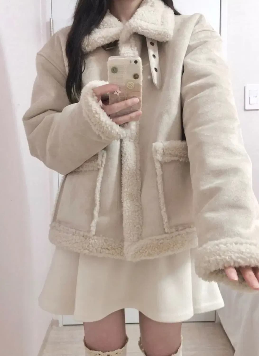 스너그 베이비랩 샵페어리 퍼 무스탕 상품이미지2