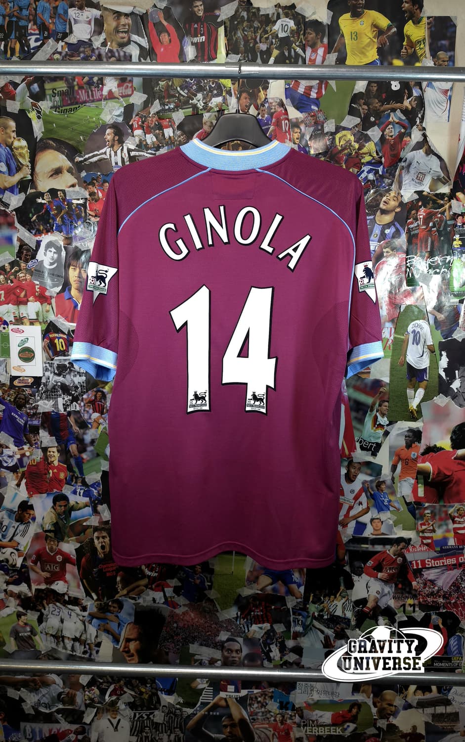 아스톤빌라 01-02 지놀라 유니폼 상품이미지6