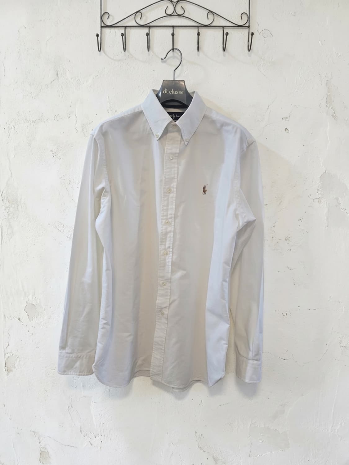 폴로 랄프로렌 화이트 클래식핏 셔츠 L 상품이미지1