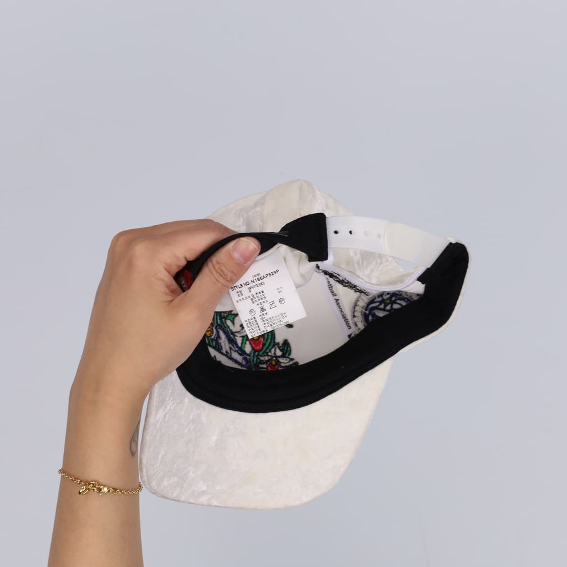 F NBA 벨벳 패치 볼캡 0423H1 상품이미지4