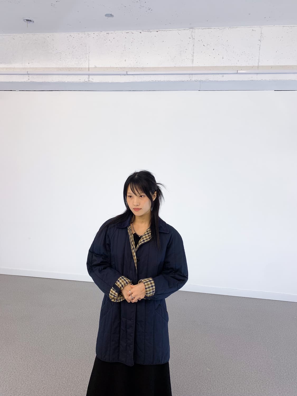 아쿠아스큐텀 퀼팅 자켓 100  상품이미지1