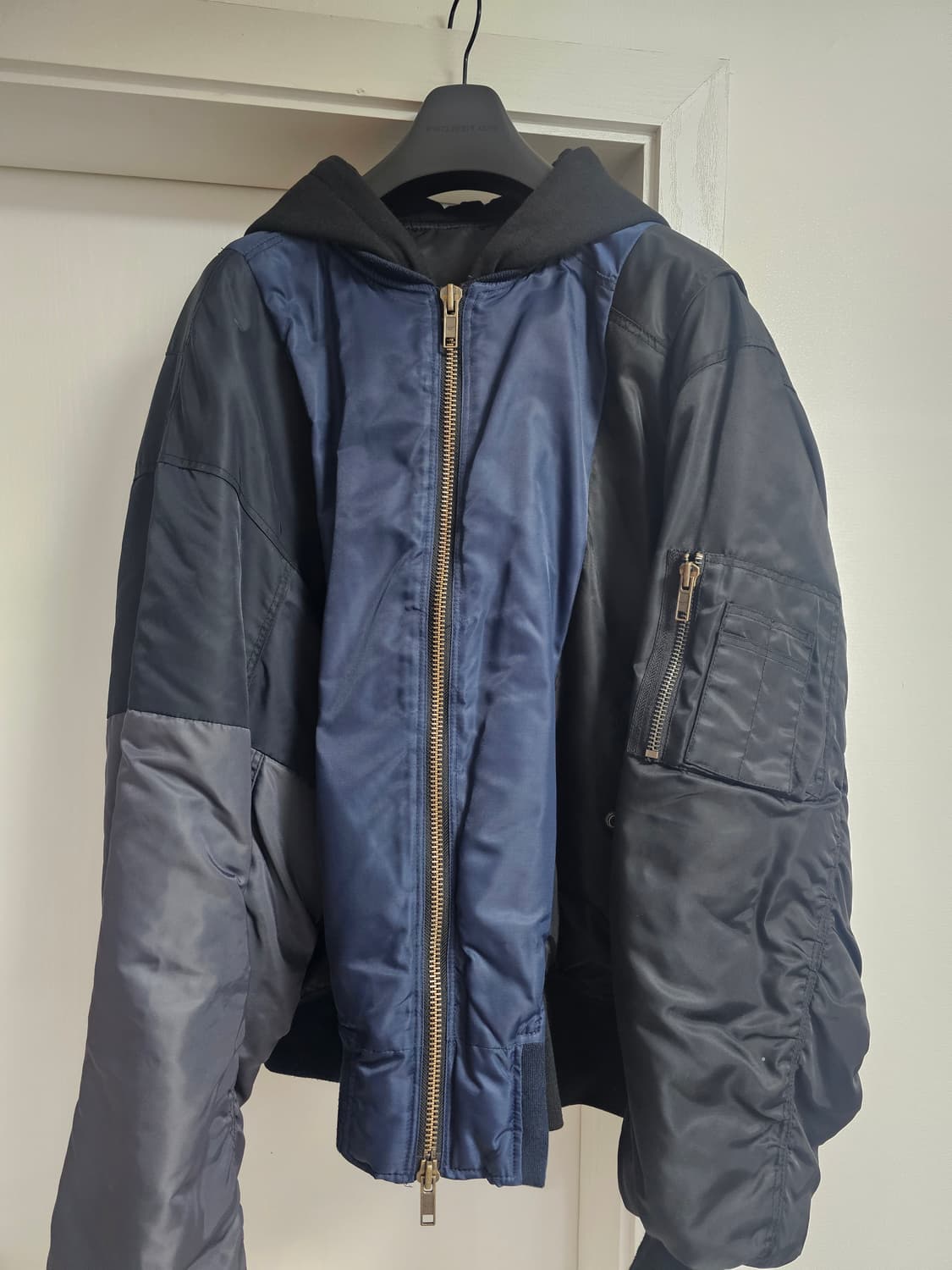 프로젝트gr 언밸런스드 봄버 유일컬러 상품이미지2