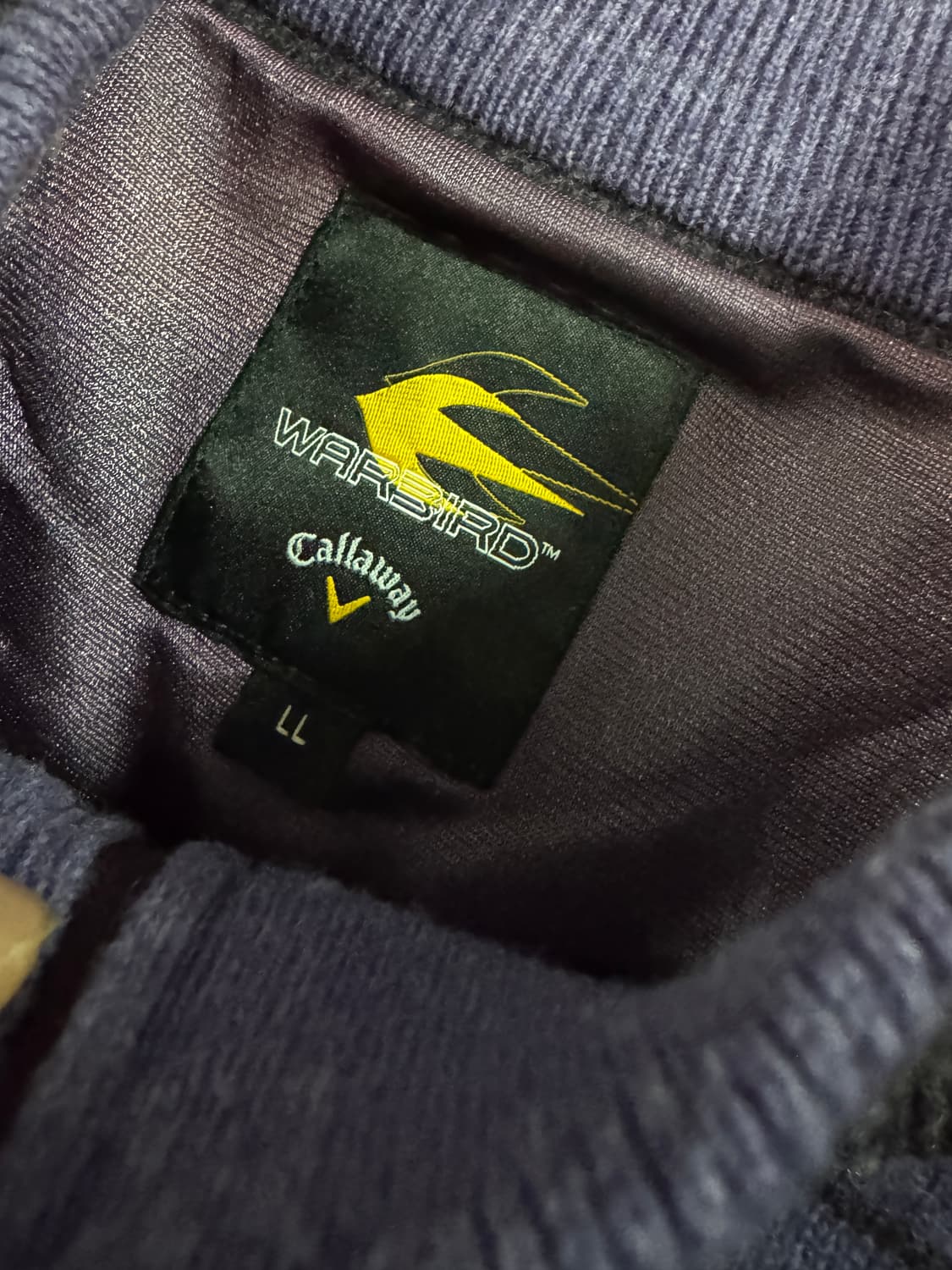 캘러웨이 골프 스트라이프 방풍 니트 반집업 L~~XL 상품이미지4