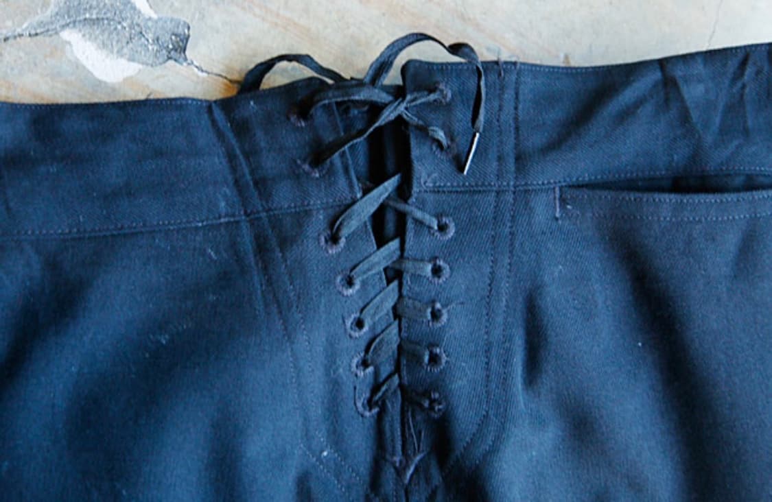 미해군 세일러 울팬츠 USN Sailor Pants 13 buttons  상품이미지6