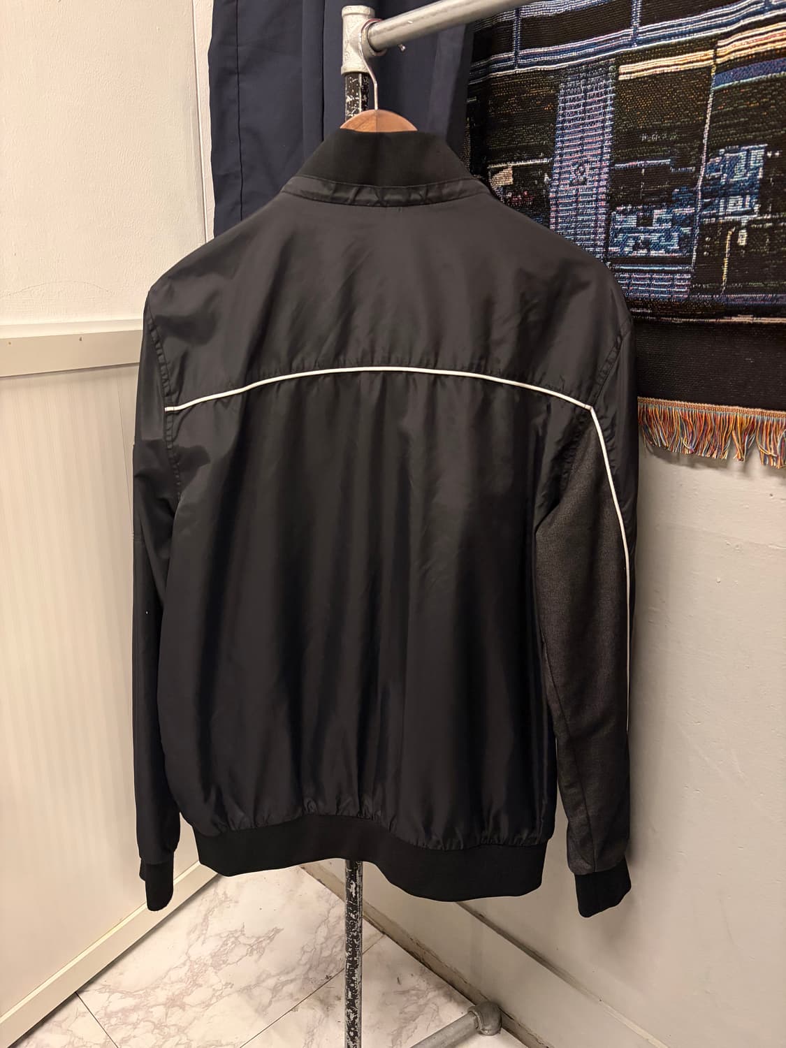 (L/정품) FUBU 블랙 바람막이 a1 상품이미지3