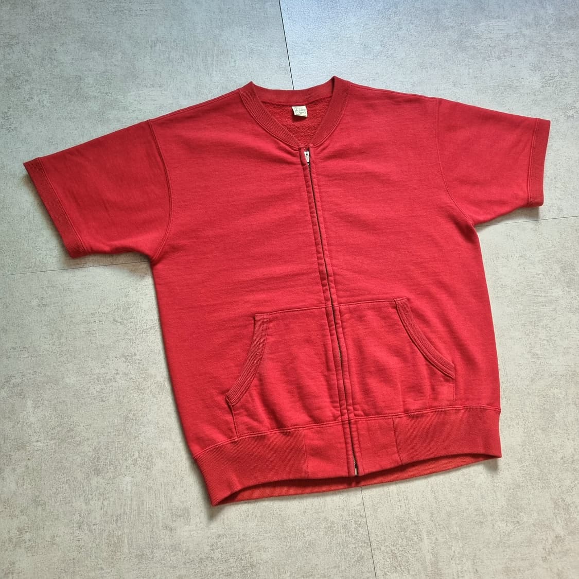 플랫헤드 S/S 코튼 스웻 짚업 M, 100 sz 상품이미지10