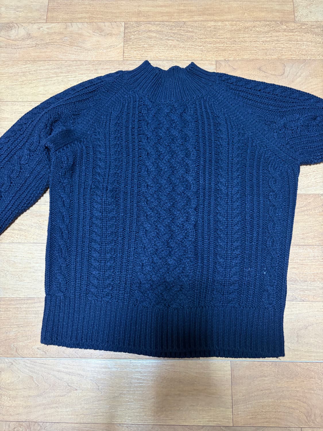 애프터프레이 피셔맨 니트 네이비 S 상품이미지3