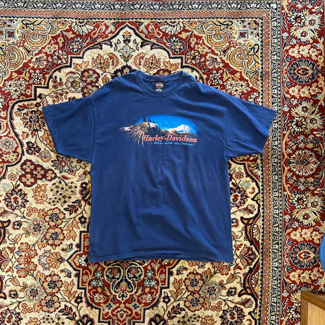 Harley davidson “Ride with the Wind” 2XL 상품이미지1