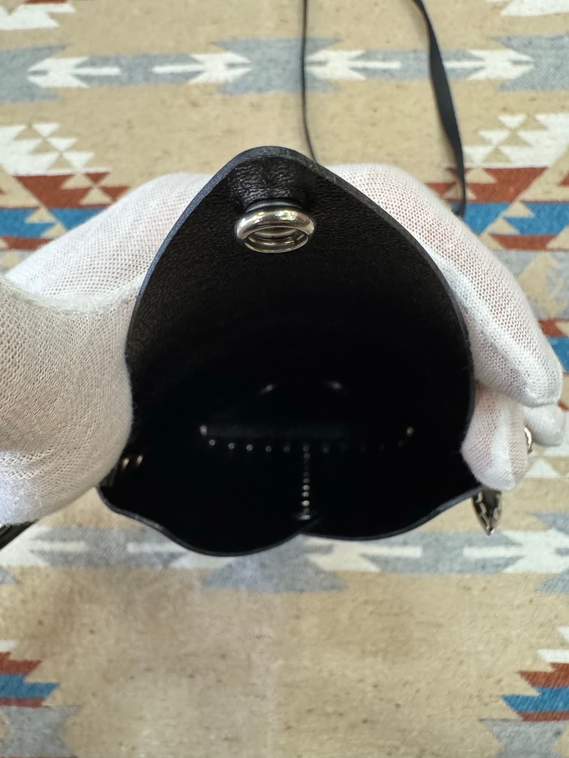 [OS] 토가 풀라 레더 숄더 파우치 블랙 상품이미지9