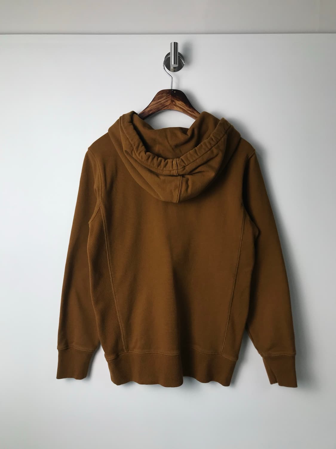 푸마 메종키츠네 박스로고 카멜 후드티 상품이미지3