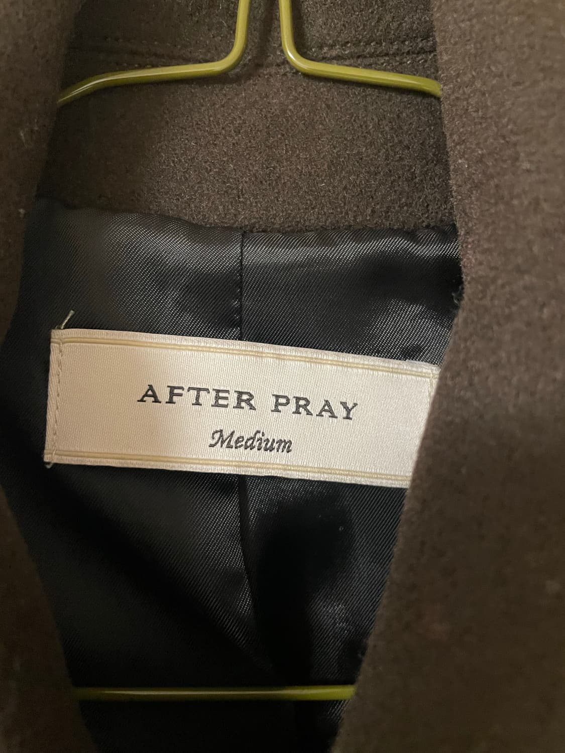 투어리스트 발마칸 코트 브라운 상품이미지4