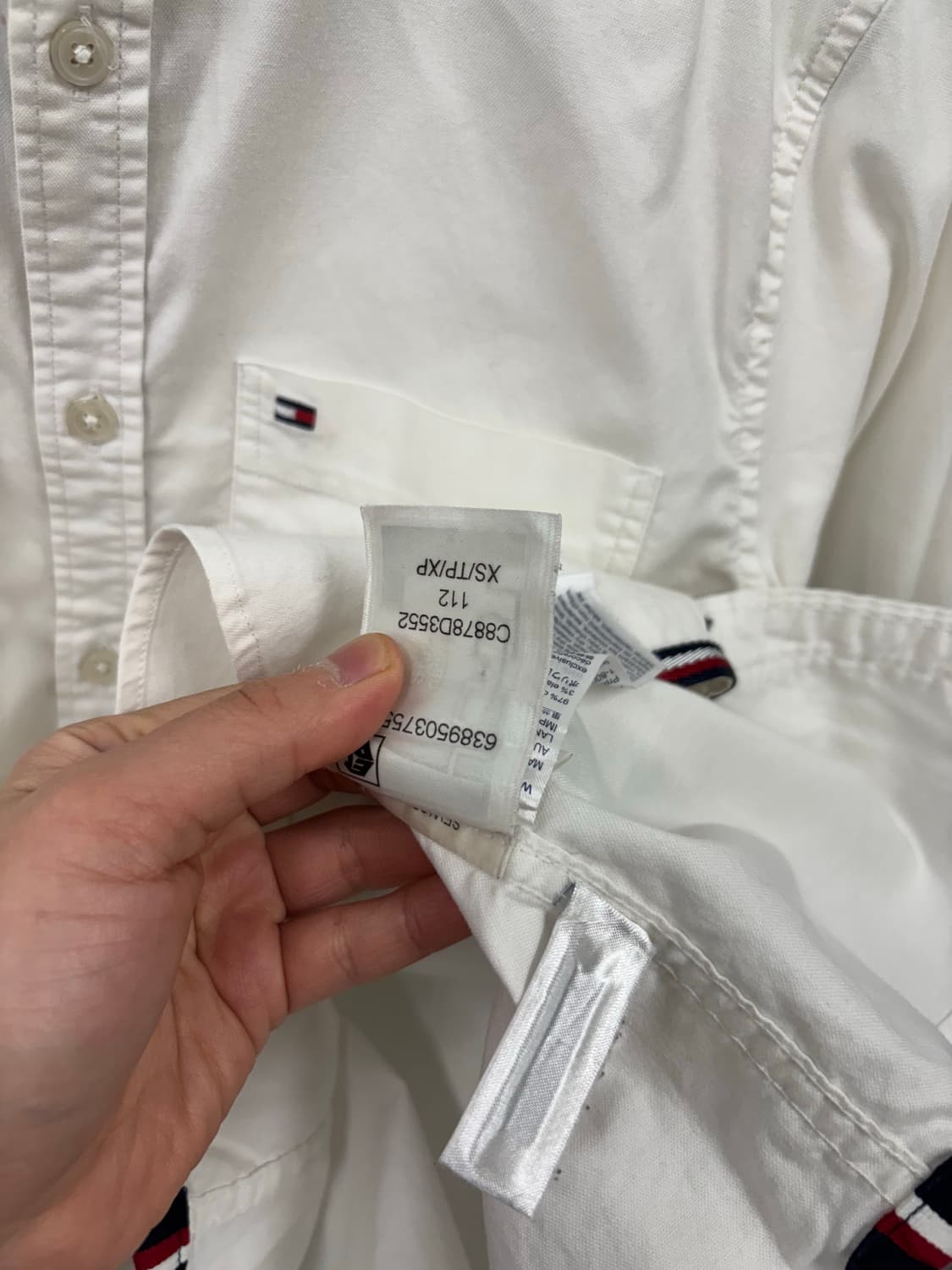 타미힐피거 긴팔셔츠 상품이미지5