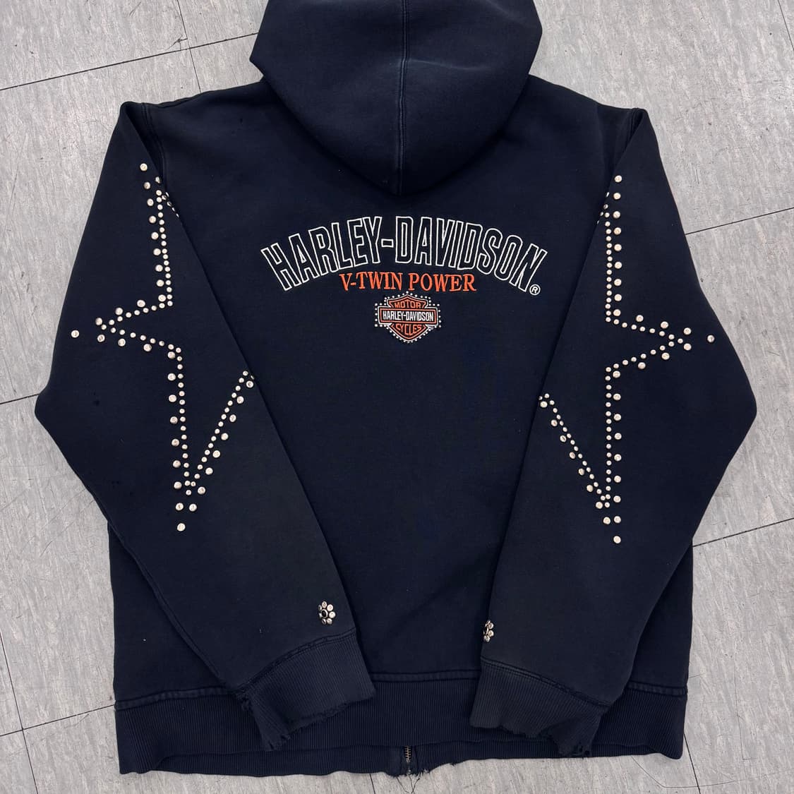 할리데이비슨 잼스톤 후드집업 상품이미지2