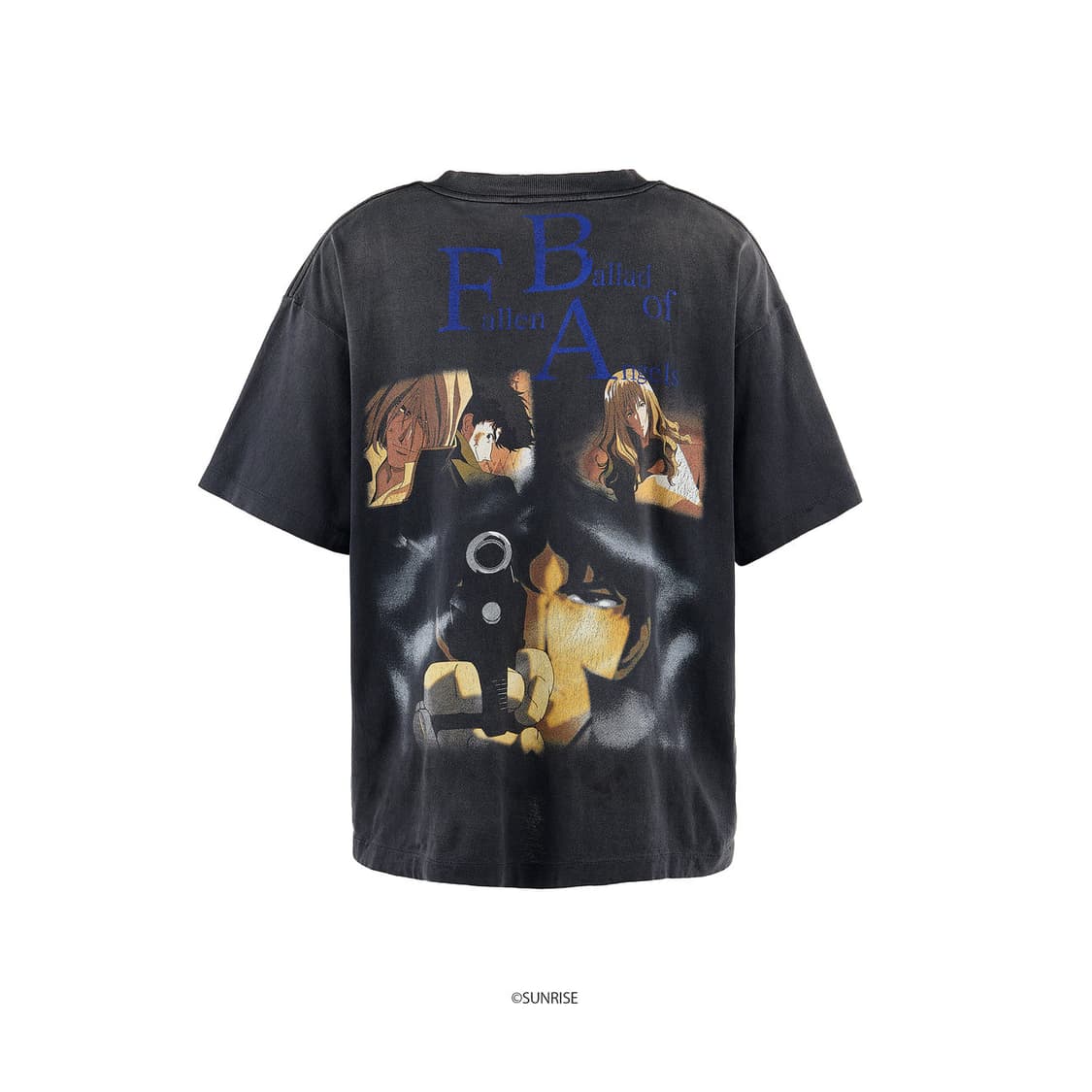 [XL,XXL] 세인트 미카엘 x 카우보이비밥 반팔 블랙 상품이미지3