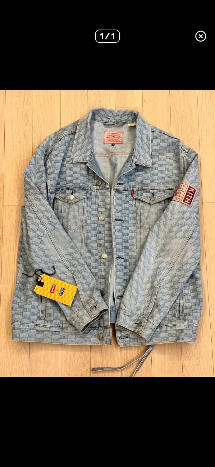 [2XL] KITH x Levis 트러커 자켓 상품이미지1