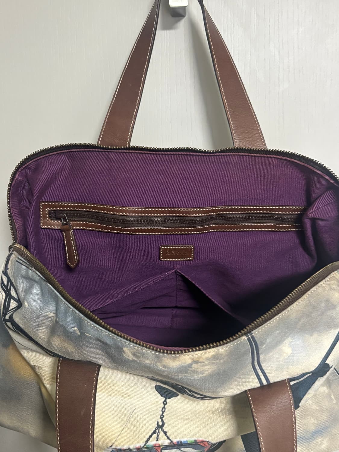 폴스미스 멀티 스트라이프 프린팅 보스턴백 상품이미지2