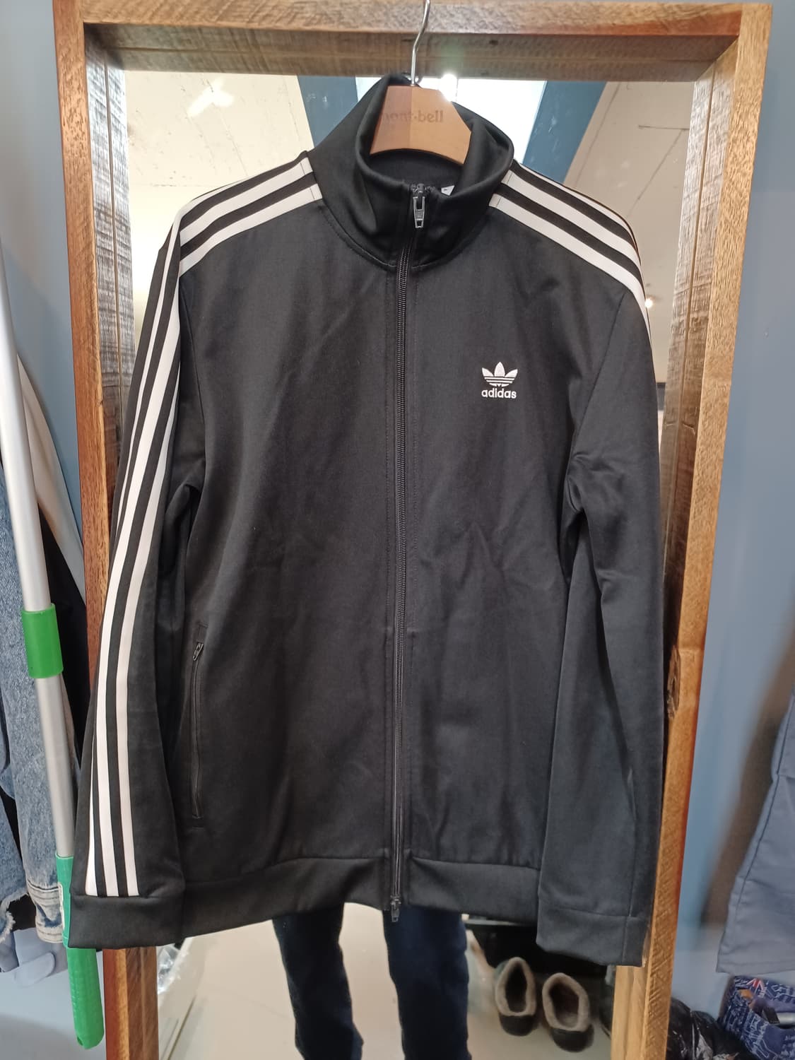 아디다스 베켄바우어 트랙탑 져지 검흰 xl 상품이미지1