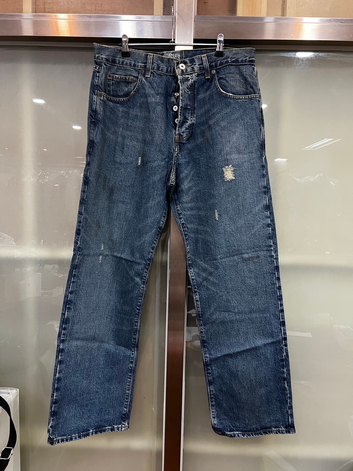 스투시 빈티지 배기 청바지 상품이미지1