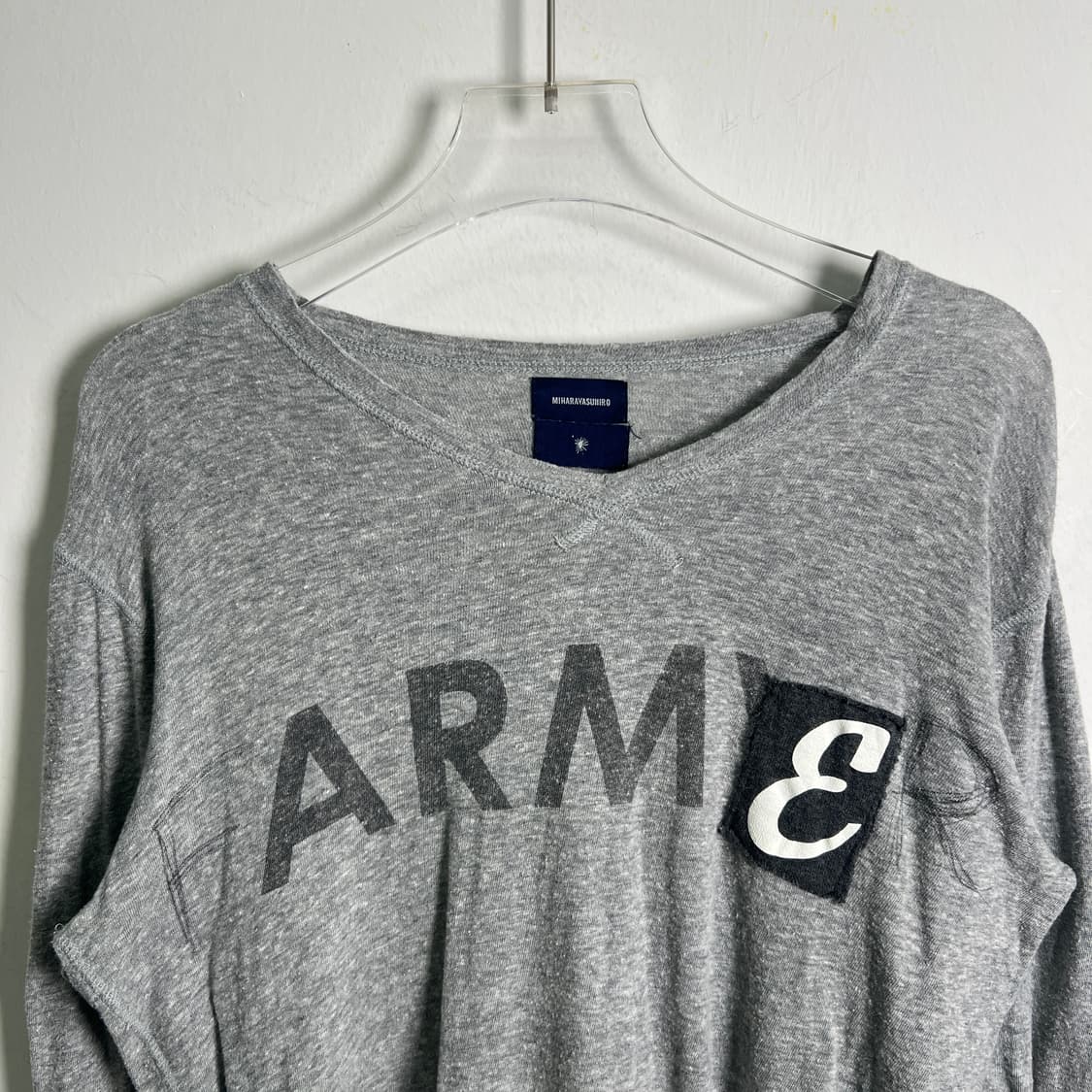 미하라 야스히로 그레이 롱슬리브 S 상품이미지4