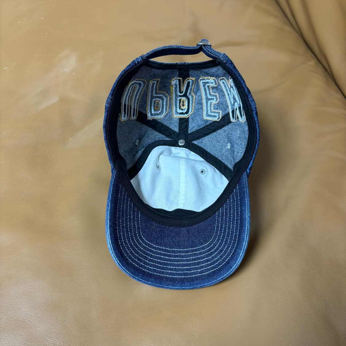 슈프림 6패널 볼캡 모자 23fw 백 아크 데님 상품이미지8