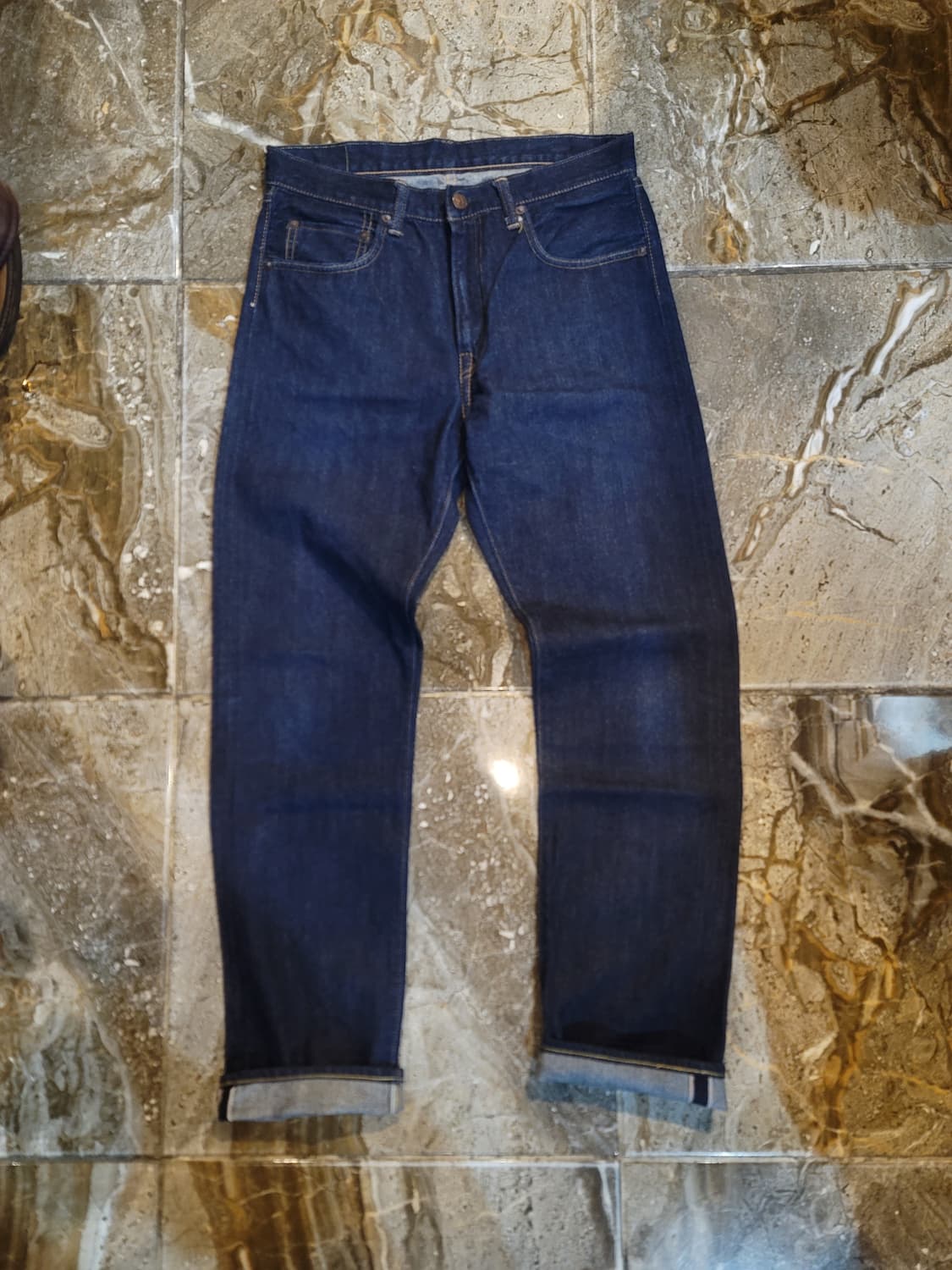 웨어하우스 셀비지 데님팬츠  상품이미지1