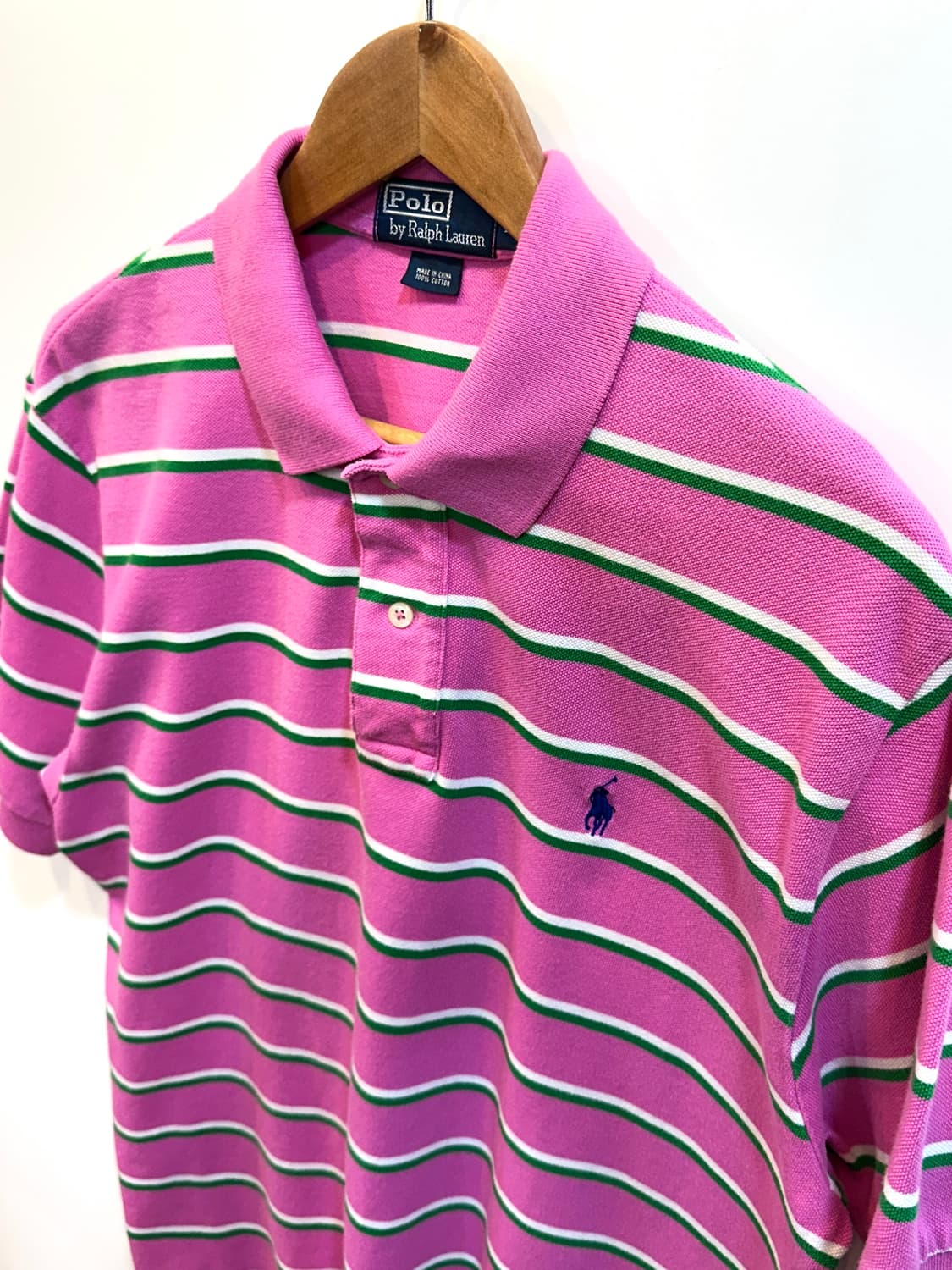 폴로 랄프로렌 커스텀핏 반팔 카라티 상품이미지5