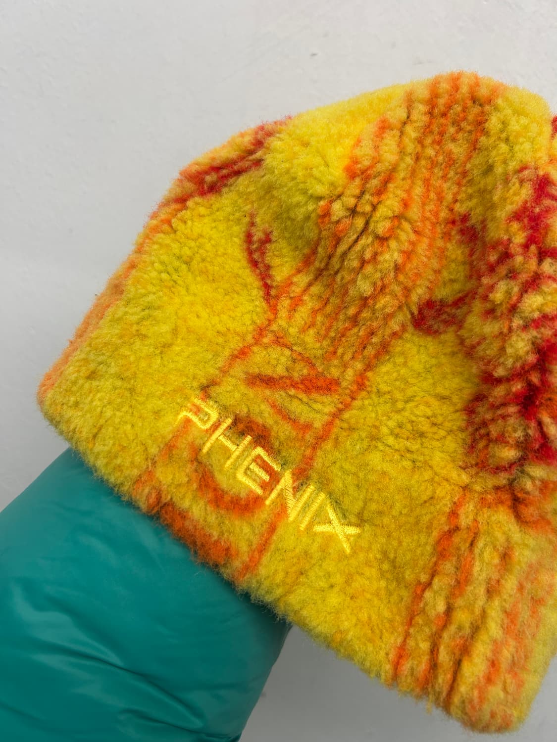 피닉스 옐로우/오렌지 플리스 비니 상품이미지2