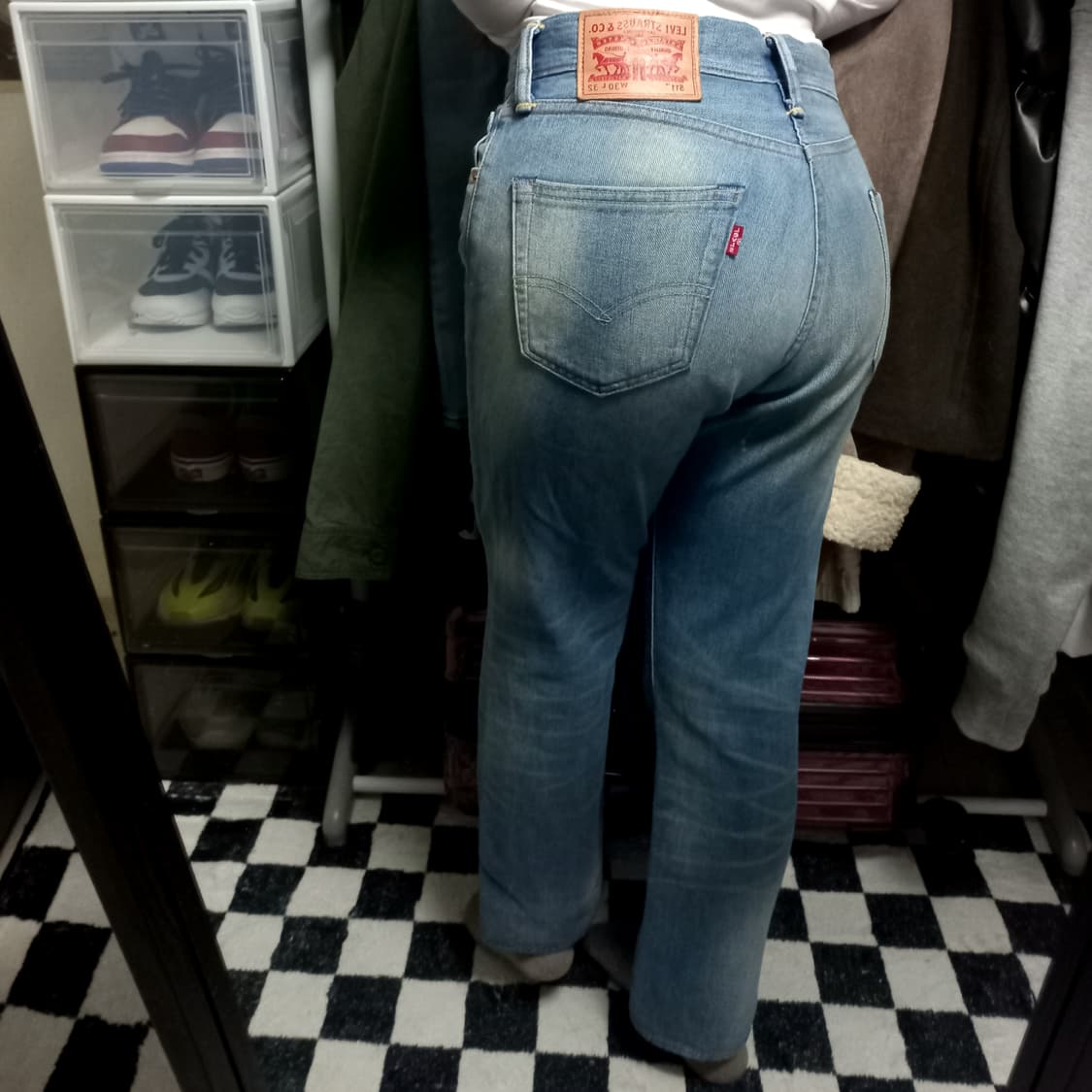 리바이스 511 워싱 데님 상품이미지3