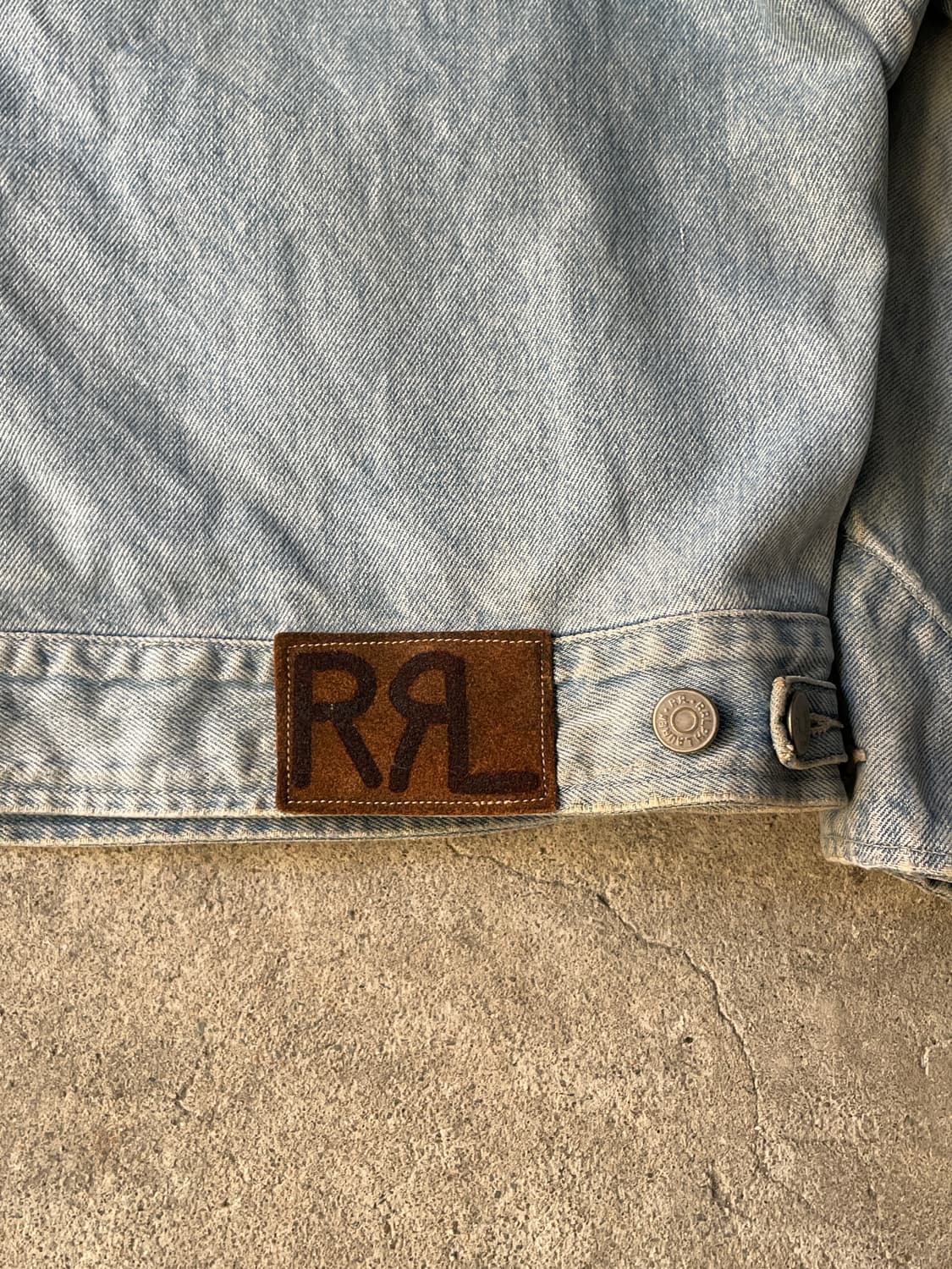 90s RRL Dungaree Denim Jacket(USA Made) 상품이미지8