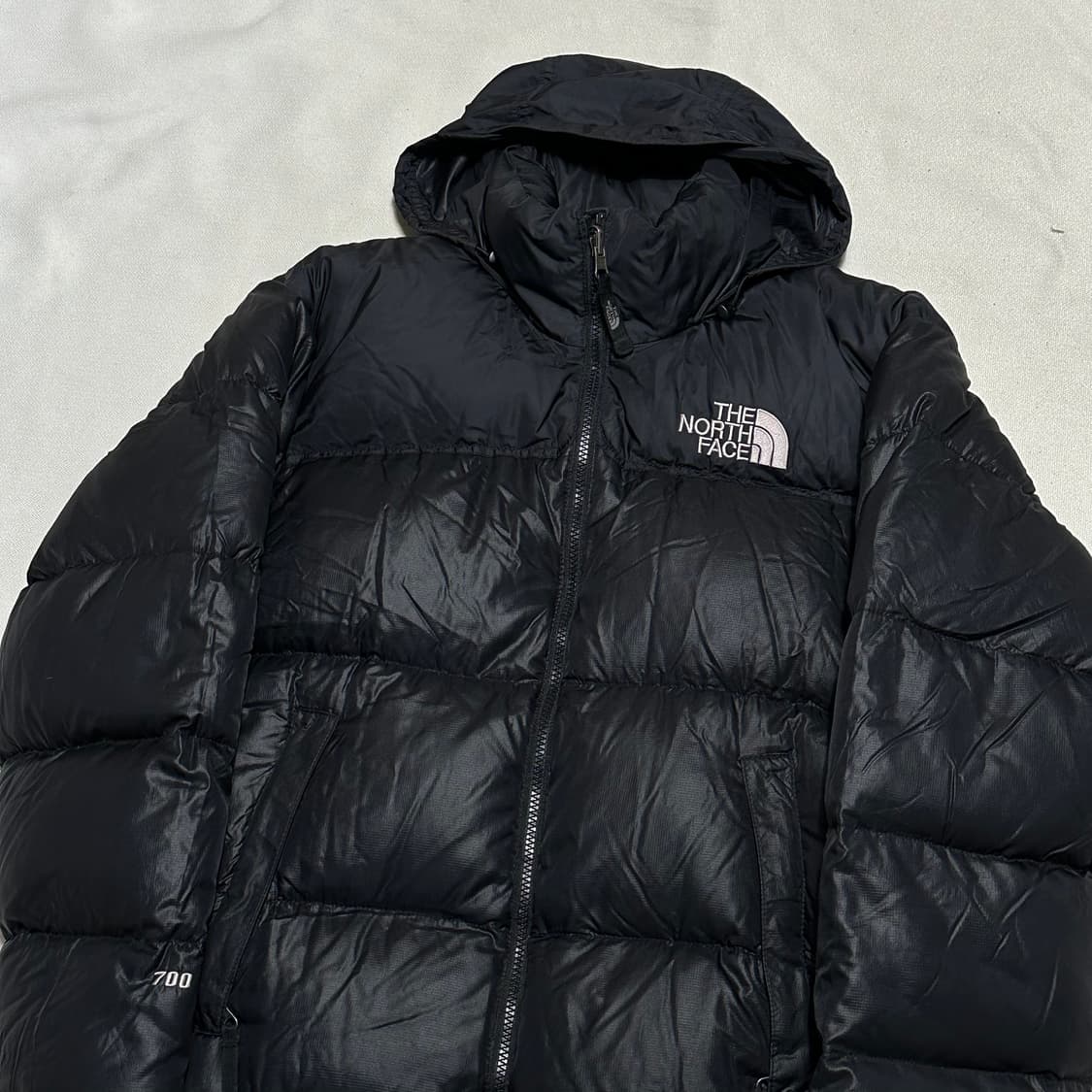 90 노스페이스 700 눕시 다운 후드 패딩 상품이미지1