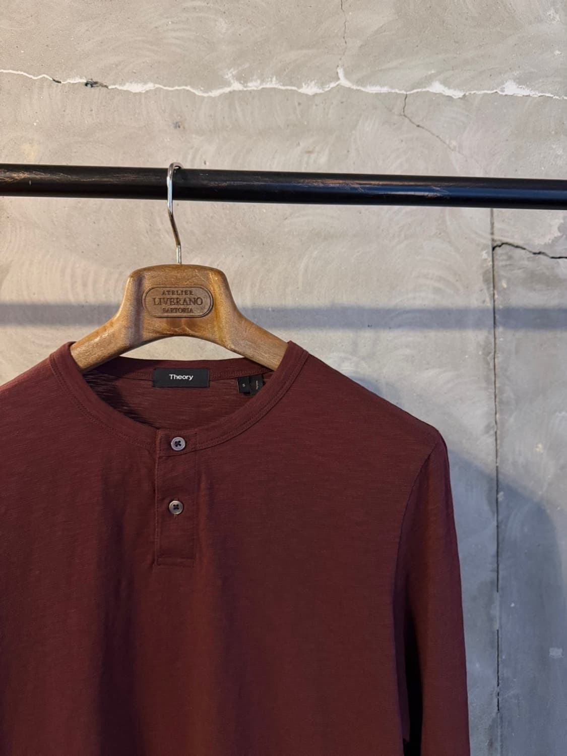 띠어리 헨리넥 티셔츠 남성95-슬림100 상품이미지3