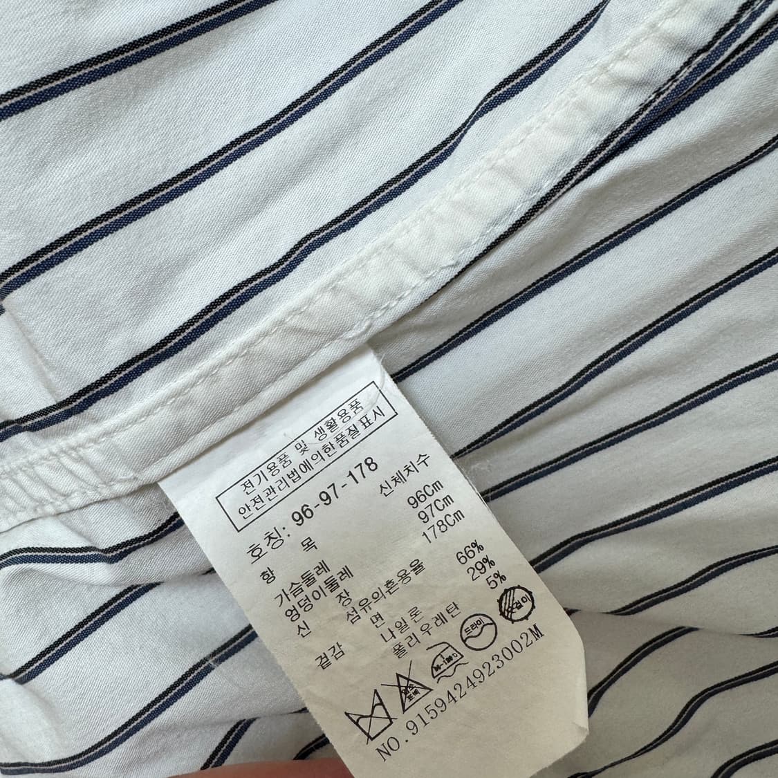 스튜디오톰보이 스트라이프 셔츠 상품이미지4