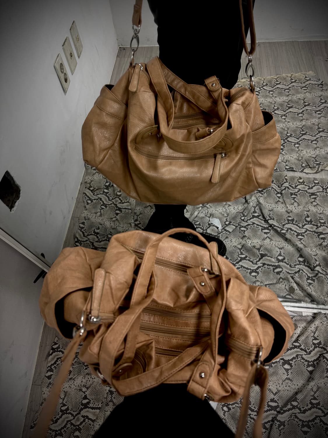 “Vintage” 00’s Mood 3 Zipper Detail Over 상품이미지4