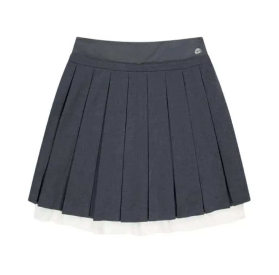 코이세이오 coyseio 더블 플리츠 스커트 그레이 2 상품이미지1