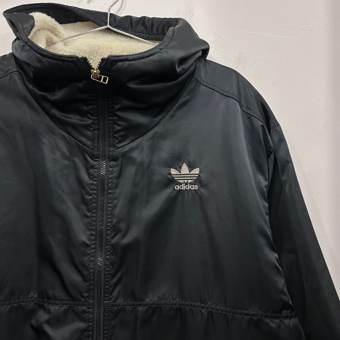 아디다스 올드스쿨 이너후리스 글로시 롱후드 패딩 상품이미지1