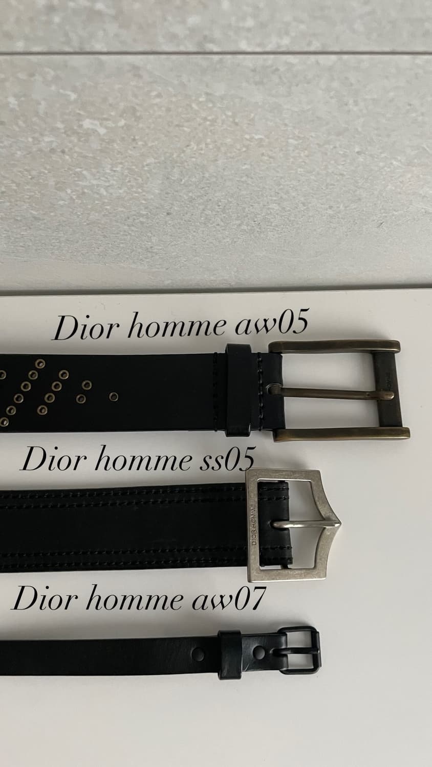 Dior homme belt 상품이미지1