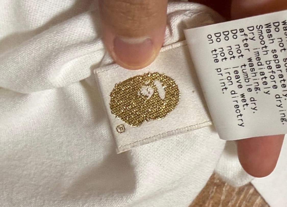 Bape 베이프 라쿠텐 이글스 콜라보 티셔츠 L  상품이미지5