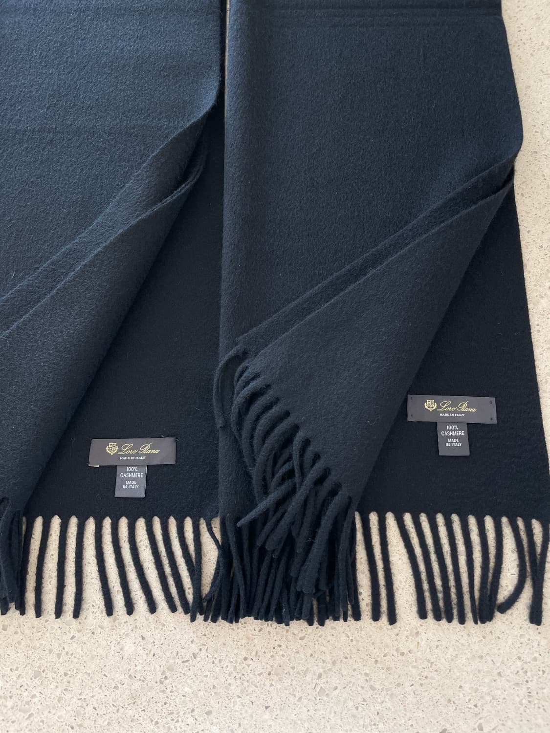 로로피아나 그란데 우니따 블랙 새상품 2개 상품이미지2