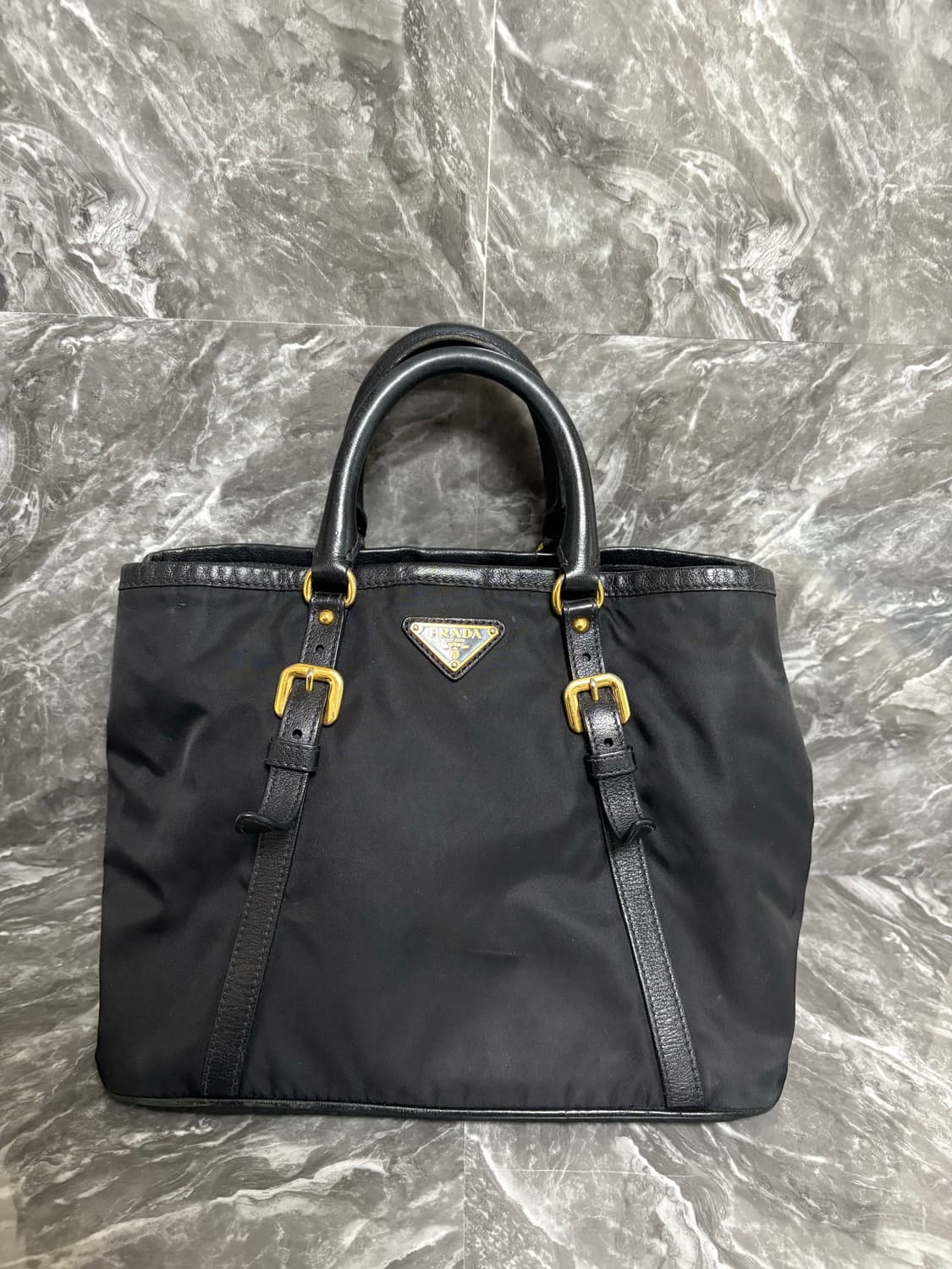 프라다 리나일론 트라이앵글 삼각로고 핸드백/토트백 상품이미지2