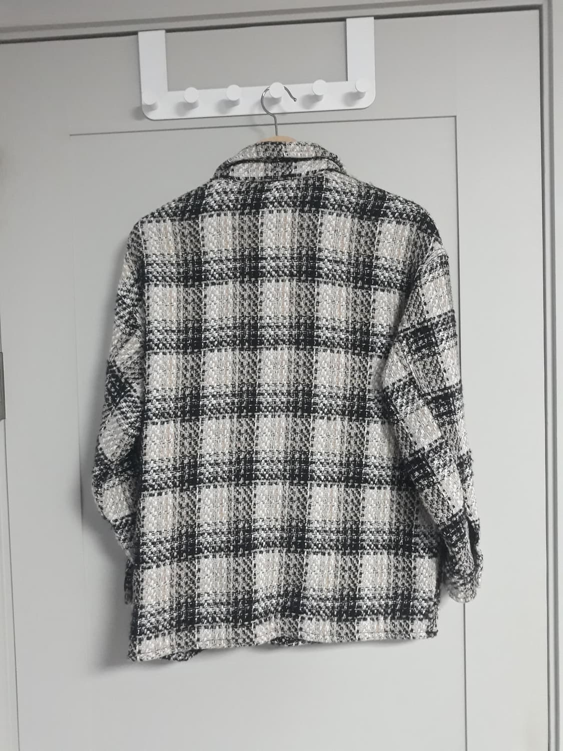 자라 더블푀켓 트위드 자켓(us xs) 상품이미지4