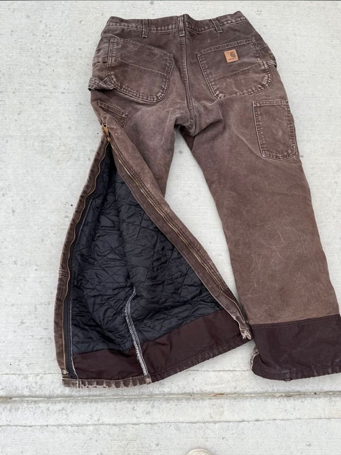 칼하트 b194 퀄티드 더블니 상품이미지3