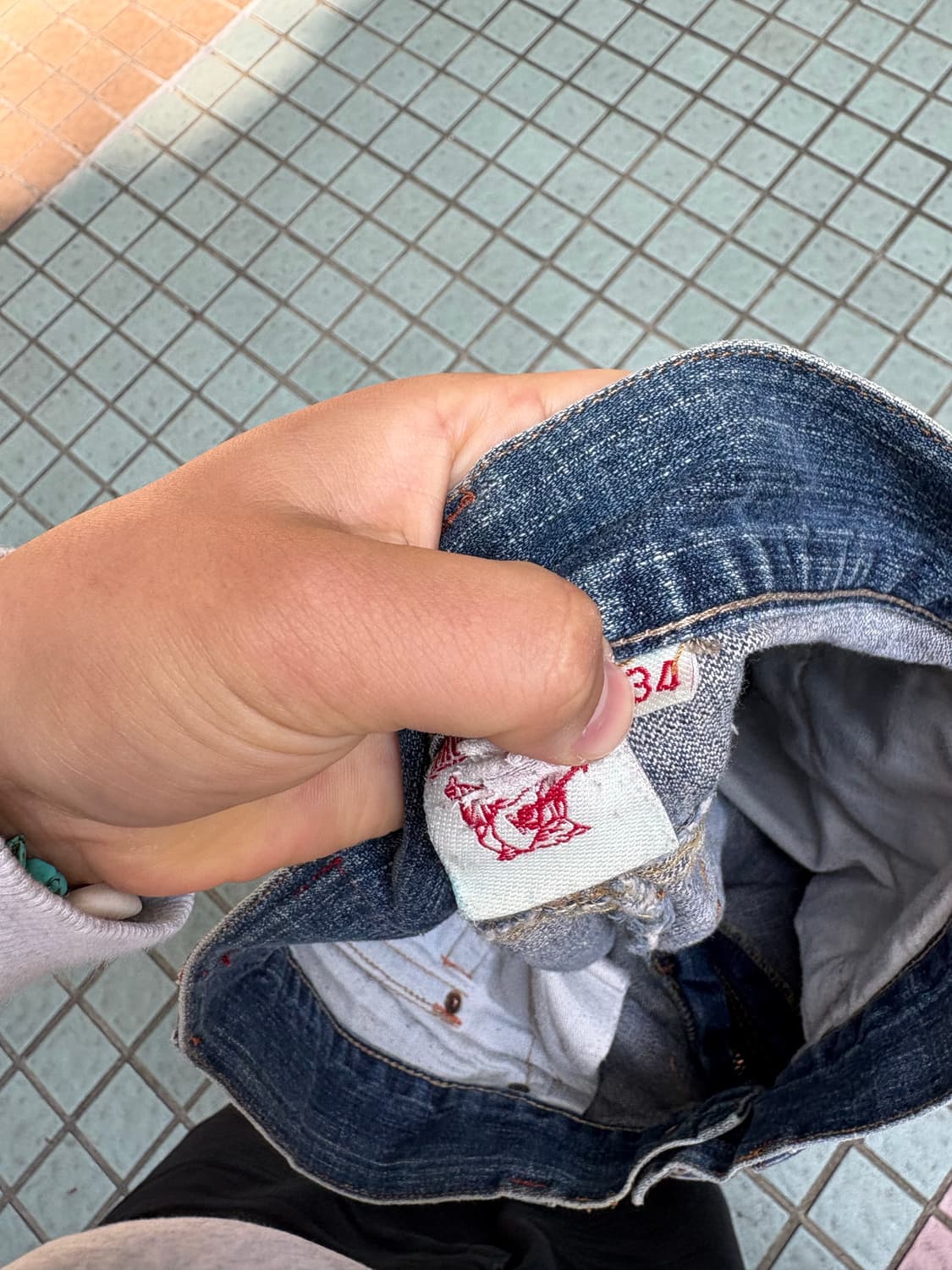 트루릴리전 워싱데님 부츠컷 상품이미지4