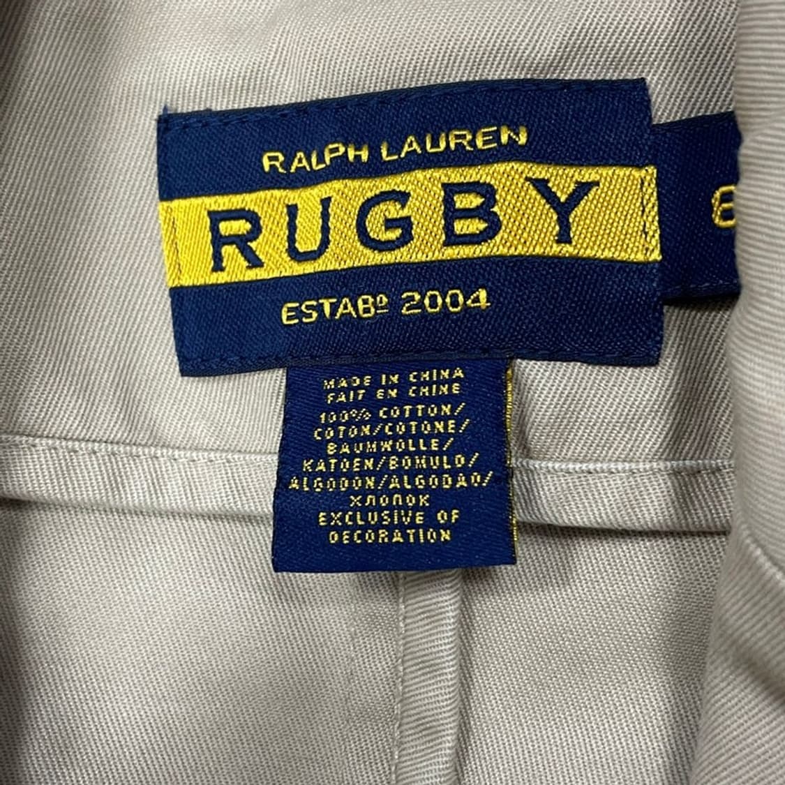 럭비 랄프 로렌 럭비 자수 자켓 v0116 상품이미지10